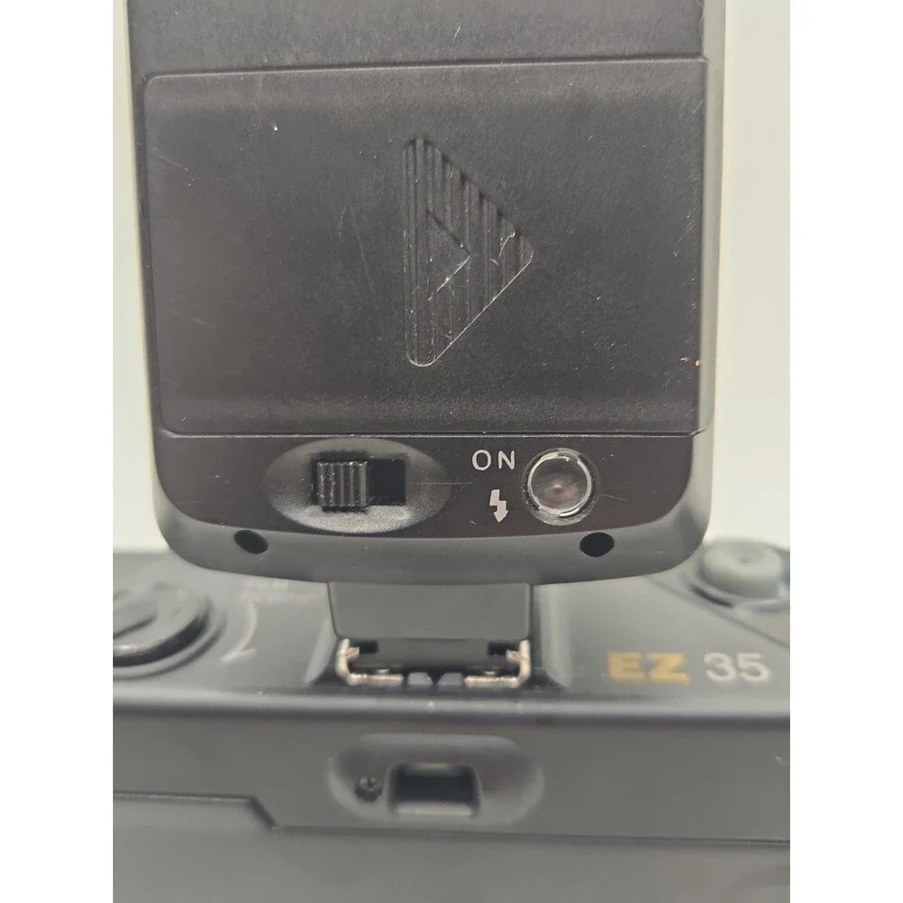 Vivitar EZ35 35mm Point & Shoot Film Camera w/ EZ10 Flash – Flash Works
